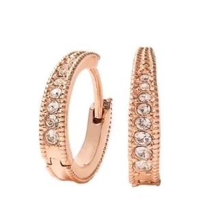 origami owl earrings New ( Rose gold)